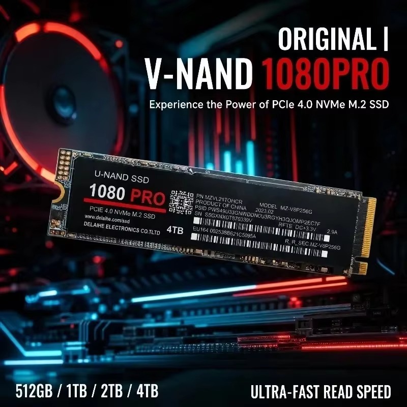 Original 1080PRO M.2 NVMe PCIe - M.2 Nvme 4Tb Pcie 4.0 Ssd recension och pris