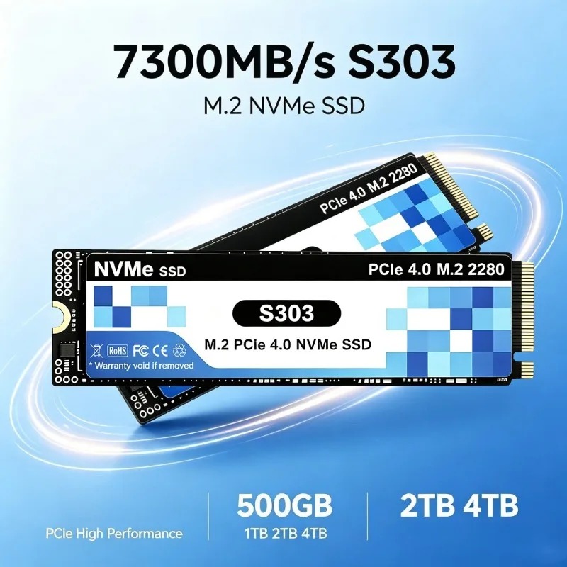 S303 M.2 NVMe Internal SSD 500 - M.2 Nvme 4Tb Pcie 4.0 Ssd recension och pris