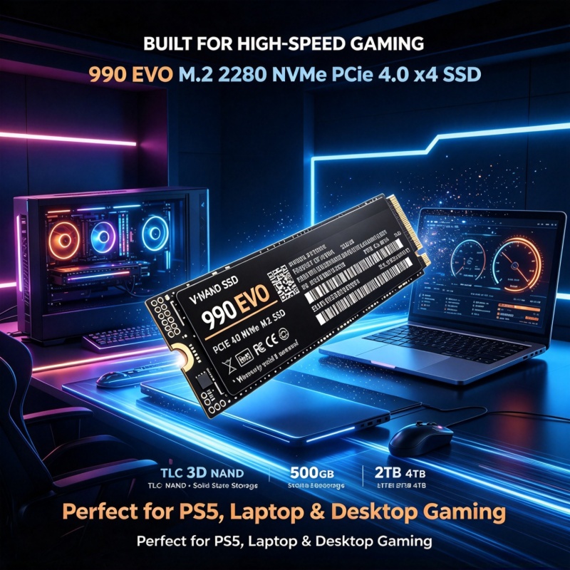 990 EVO Gaming M.2 NVMe SSD PC - M.2 Nvme 4Tb Pcie 4.0 Ssd recension och pris