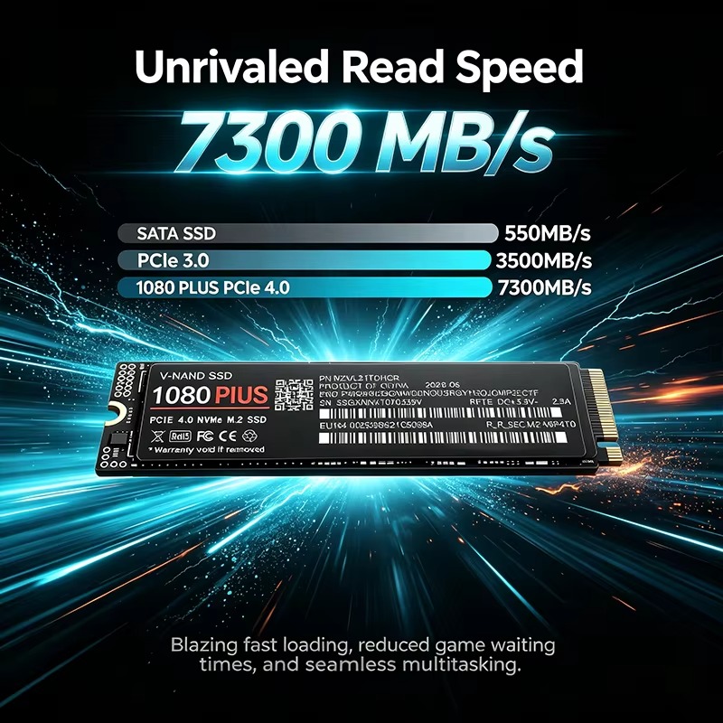 Gaming M.2 NVMe SSD 1080 PLUS  - M.2 Nvme 4Tb Pcie 4.0 Ssd recension och pris
