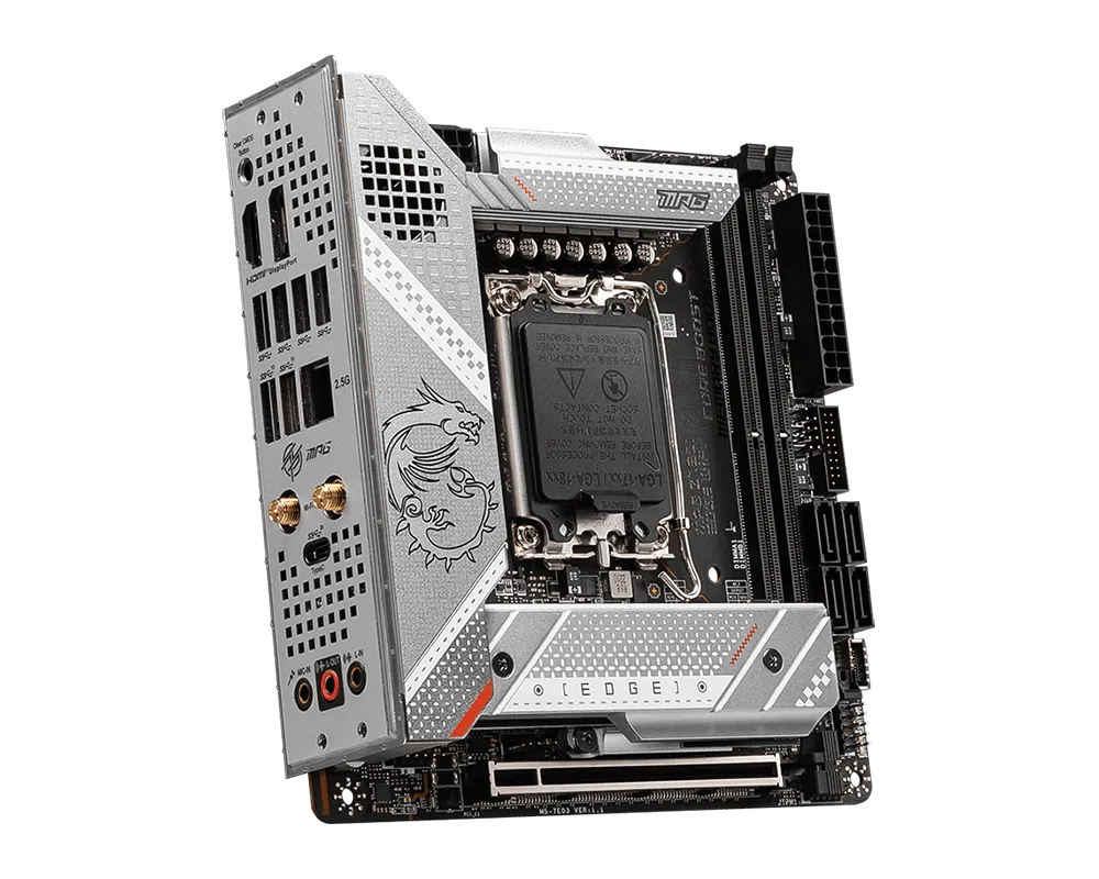 MSI MPG Z790I EDGE WIFI Mother - Lga 1700 Ddr5 Itx Motherboard recension och pris